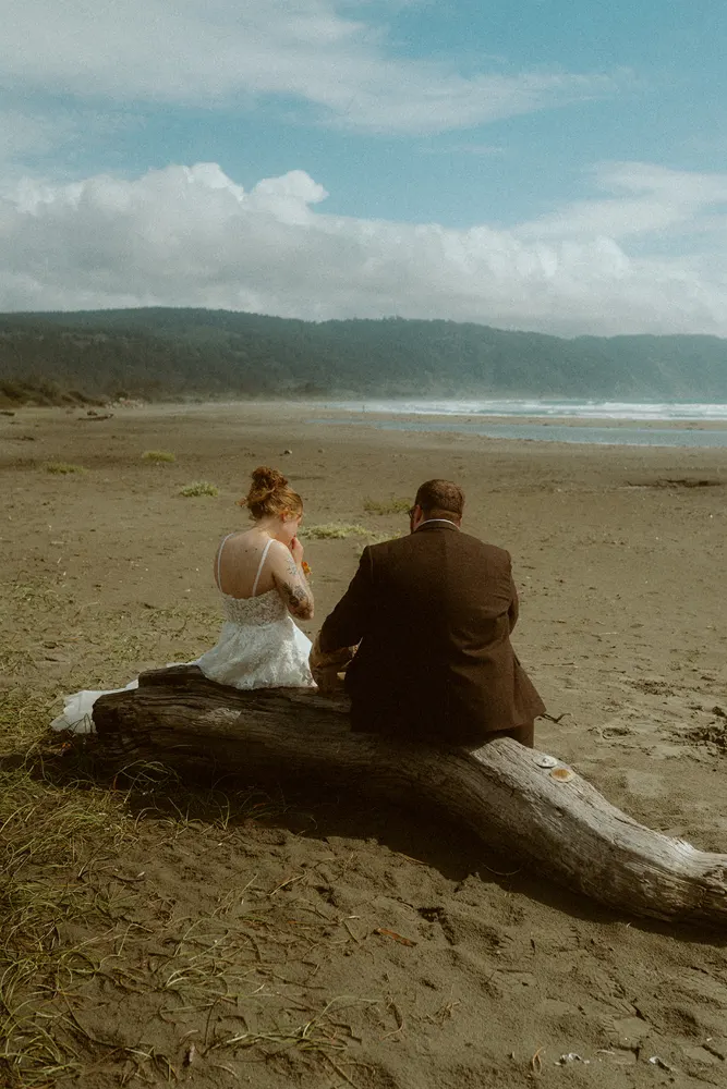 A picnic overlooking the ocean